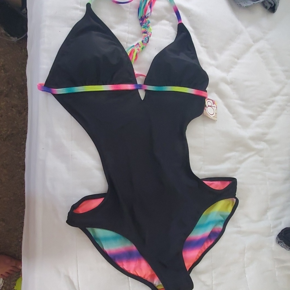 One piece bathing suit